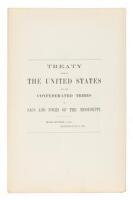 Treaty Between the United States and the Confederated Tribes of Sacs and Foxes of the Mississippi