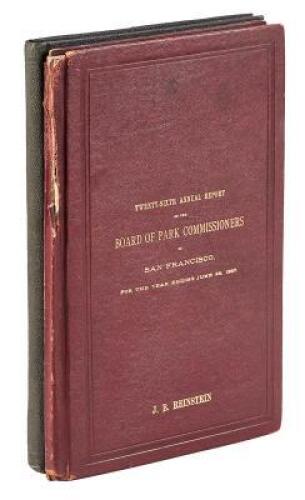 Annual Reports of the Board of Park Commissioners of San Francisco, for the years 1890 and 1897