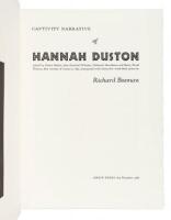 Captivity Narrative of Hannah Duston, related by Cotton Mather, John Greenleaf Whittier, Nathaniel Hawthorne and Henry David Thoreau, four versions of events in 1697