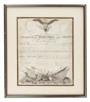 Military appointment signed by President James Madison