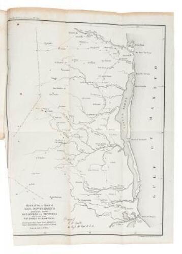 General Patterson’s Route of March. Letter from the Secretary of War, Transmitting a Report on the Route of General Patterson’s Division from Matamoros to Victoria. December 19, 1850