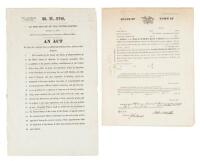 Two Documents Concerning Army Recruitment