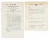 Two Documents Concerning Army Recruitment