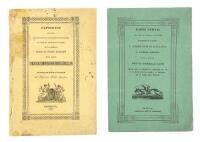 Two Publications Relating to Santa-Anna's Resignation from the Mexican Presidency