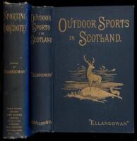 Two volumes on sporting by Ellangowan