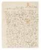 Alabama Baptist slave-owner praises literate slave - Autograph Letter Signed - 3