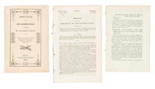 One Mexican and Two American Documents Regarding the Treaty of Guadalupe Hidalgo