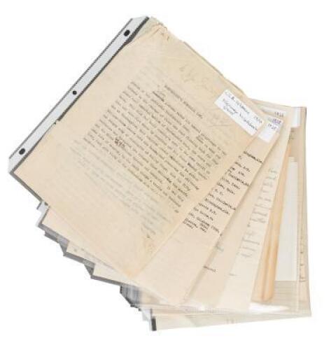 Collection of material pertaining to Confederate veterans and veteran organizations