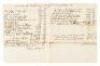 Manuscript "Account of Wm. H. Taylor against A.G. Goodwyn" showing sale of slaves