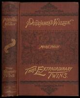 The Tragedy of Pudd'nhead Wilson And the Comedy Those Extraordinary Twins