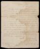 SOLD BY PRIVATE TREATY Four Manuscript Letters Signed by John C. Calhoun as Secretary of War, to the Indian Agent for Missouri, Benjamin O’Fallon - 2