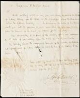 SOLD BY PRIVATE TREATY Manuscript Document Signed by William Clark as Governor of Missouri Territory, appointing his nephew Benjamin O'Fallon as Indian Agent for Missouri