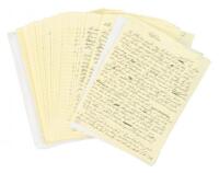 The Burglar in the Rye - original typewritten manuscript [and] partial handwritten manuscript