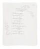 Dance at the Slaughterhouse - original typewritten manuscript - 2