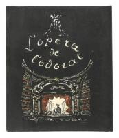 L'Opera d'Odorat. Pr&eacute;face de Colette. Po&eacute;mes et Calligrammes de Louise de Vilmorin. Aquarelles de Guillaume Gillet