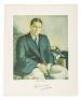 Signed portrait of Bobby Jones