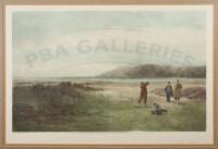 The Drive &ndash; hand-colored print, framed