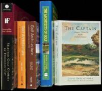 Five volumes on golf course architecture