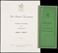 Records of the Masters Tournament, 1934-1977