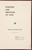 Humours and Emotions of Golf