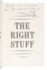 The Right Stuff - inscribed - 3