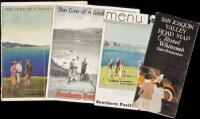 Four California tourist brochures