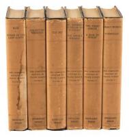 Six volumes from the Complete Works of Frank Norris