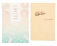 Two poetry related bibliographies - one signed by Lawrence Ferlinghetti