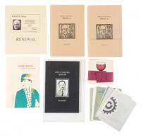 A selection of finely printed works from Bottle of Smoke Press