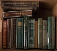 Twelve volumes of literature, mostly works of W.D. Howells