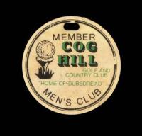 Men's member badge from Cog Hill Golf and Country Club