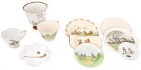 Assortment of miscellaneous golf themed dishes