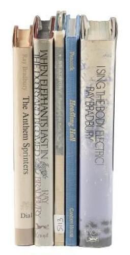 Five works signed or inscribed by Ray Bradbury