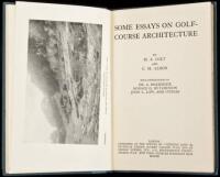 Some Essays on Golf-Course Architecture