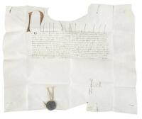 Letter on vellum from St. Peter's to the Archbishop of Magdeburg