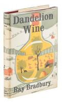 Dandelion Wine - inscribed with drawing of a dandelion