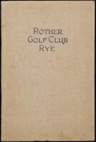 The Rother Golf Club Rye [Handbook]