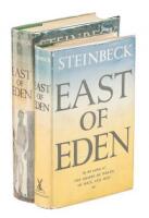 East of Eden - First Edition with First UK Edition.