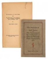 The Mechanics of a Golf Swing and the Technique of the Contestants at Oakmont, Pittsburgh Open Tournament, 1927