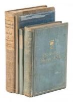 Four volumes of English household accounts and recipes.