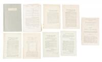 Group of Official Documents Concerning the Mexican War