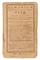 An Almanack, for the Year of Our Lord and Saviour, 1777...Calculated for the Meridian of Boston New-England, Lat. XLII, XXV North