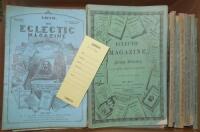 Over 40 issues of The Eclectic Magazine