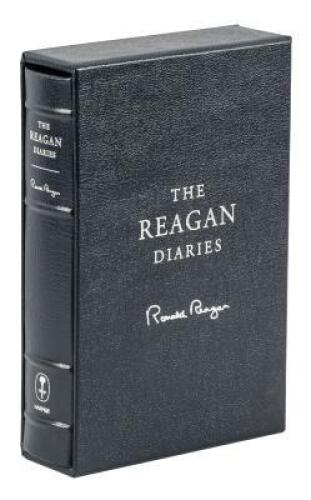 The Reagan Diaries - with laid in bookplate signed by Jane Wyman