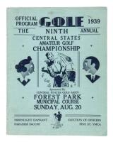 Official Program. The Ninth Annual Central States Amateur Golf Championship