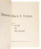 Memoirs by Harry S. Truman: Year of Decisions; Years of Trial and Hope - 4