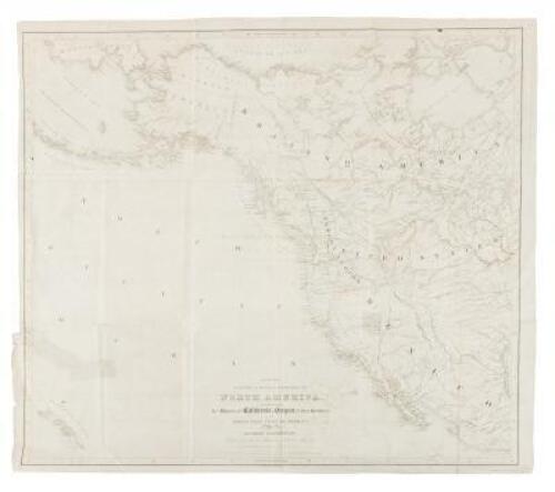 Map of the Western & Middle Portions of North America, to Illustrate the History of California, Oregon and the Other Countries on the North-West Coast of America...