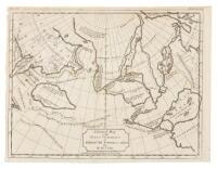 A General Map of the Discoveries of Admiral De Fonte & others by M. De l'Isle