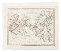 Carte Generale des D&eacute;couvertes de l'Amiral de Fonte et autres Navigateurs Espagnols, Anglois et Russes pour la recherche du Passage a la Mer du Sud. Par M. De l'Isle de l'Acedemie royale des Sciences &c. Publiee a Paris en Septembre 1752
