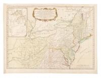 A New and General Map of the Middle Dominions Belonging to the United States of America, viz Virginia, Maryland, The Delaware-Counties, Pennsylvania, New Jersey &c.